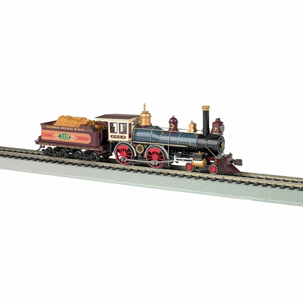 4-4-0 American Steam Locomotive HO B500471