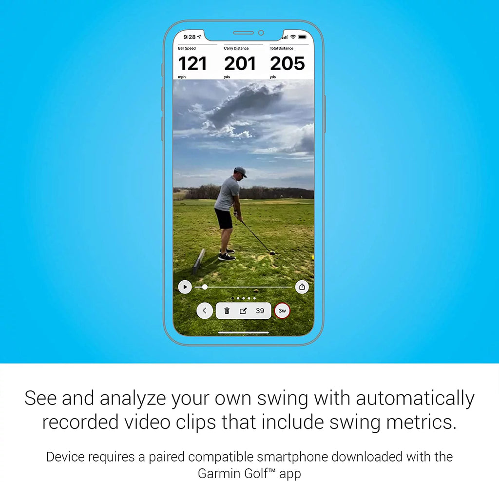 Portable Golf Launch Monitor with 10 Hours Battery Life G777921