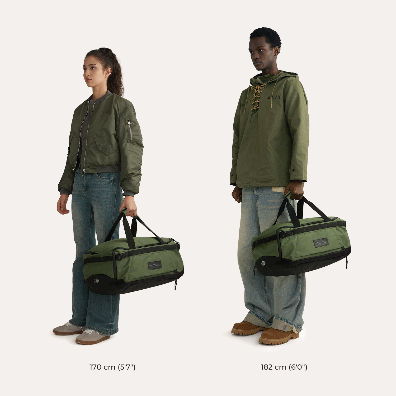 (FREE GIFT) Paz 43L Duffle Backpack