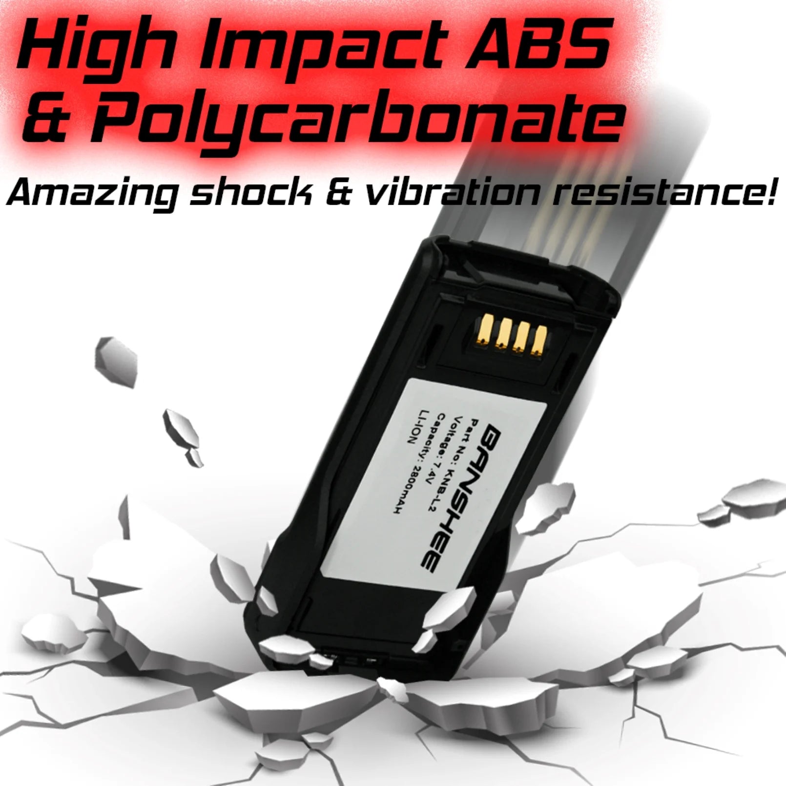 Battery Replacement for Kenwood J536591