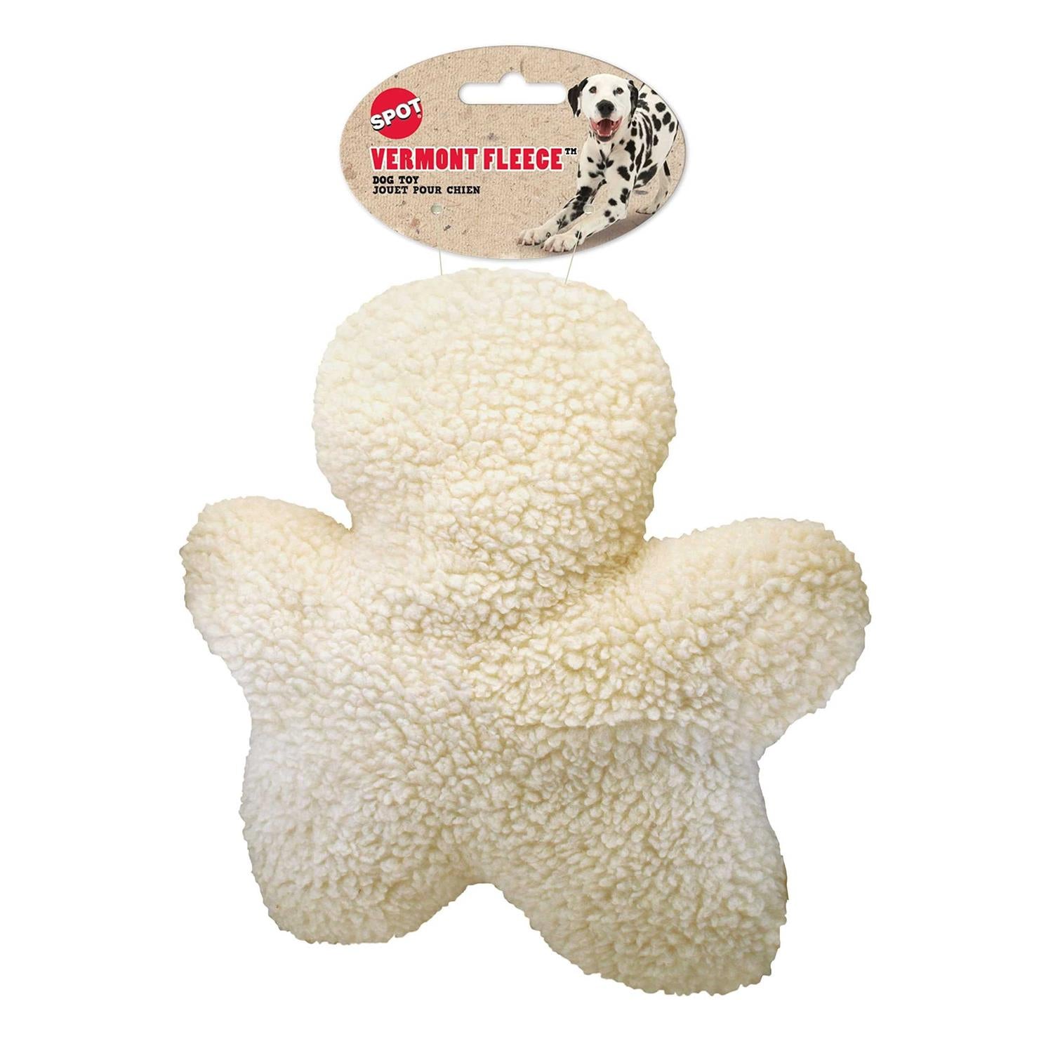 Vermont Fleece Chew Man Dog Toy E255
