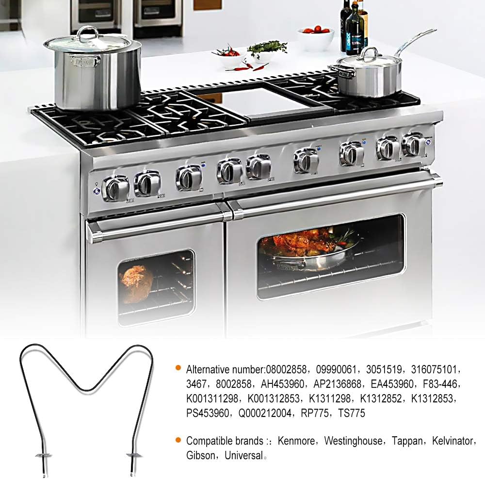 Black Range Oven Bake Heating Element M9810