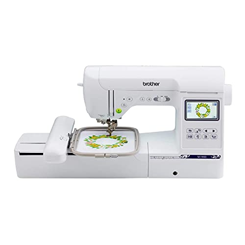 Computerized Sewing and Embroidery Machine, 138 Designs, 240 Built-in Stitches, 5" x 7" Hoop Area, 3.2" LCD Touchscreen Display, 8 Feet O242566