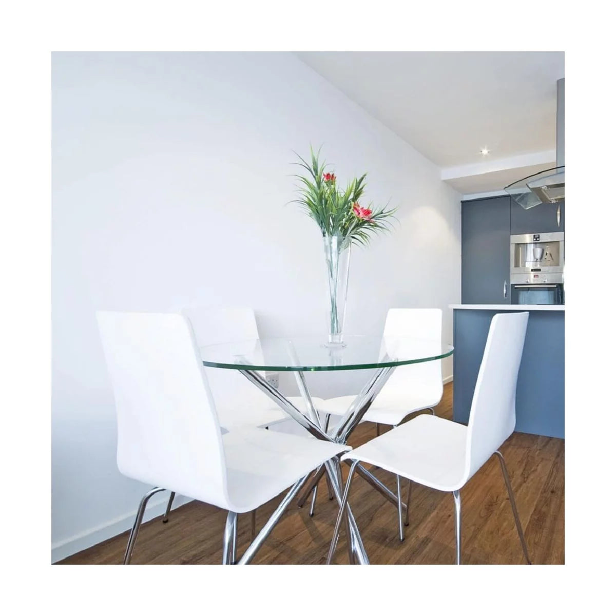 16 Inch Round Tempered Glass Table Top K429