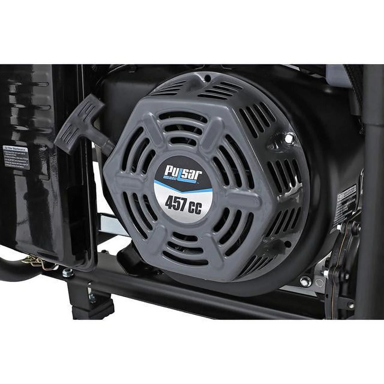 12,000W Dual Fuel Portable Generator in Space Gray with Electric Start F52840