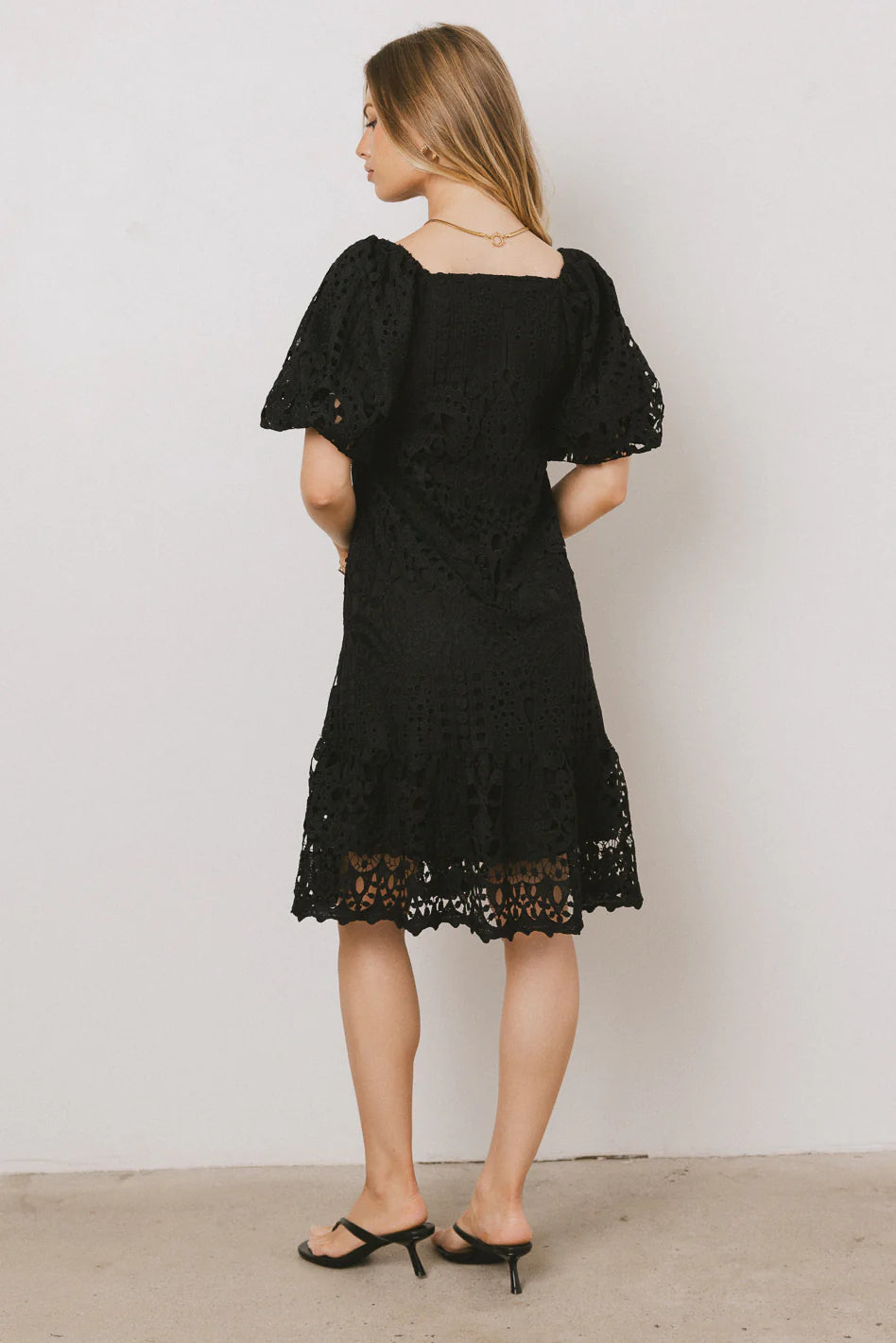 Eyelet Lace Dress D62814