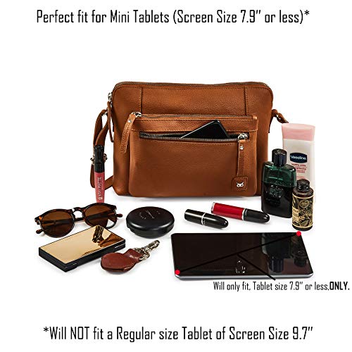 Small Soft Pebbled Real Leather Crossbody Shoulder Bag L82009