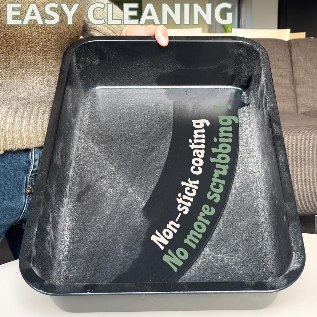 Stainless Steel Extra Large Litter Box with Lid R974