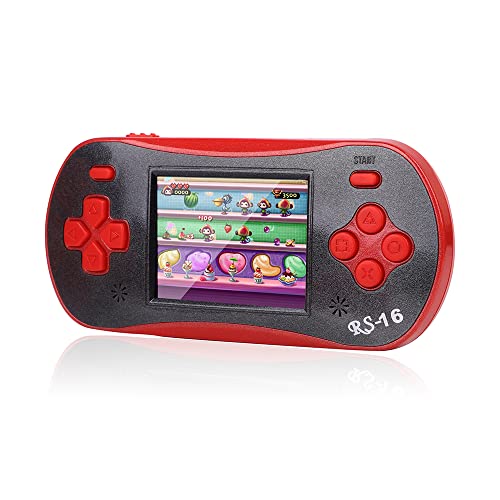 Handheld Game Player Portable Classic Game Controller Built-in 260 Game 2.5 inch LCD Retro Arcade Video Game System (Blue) H337110