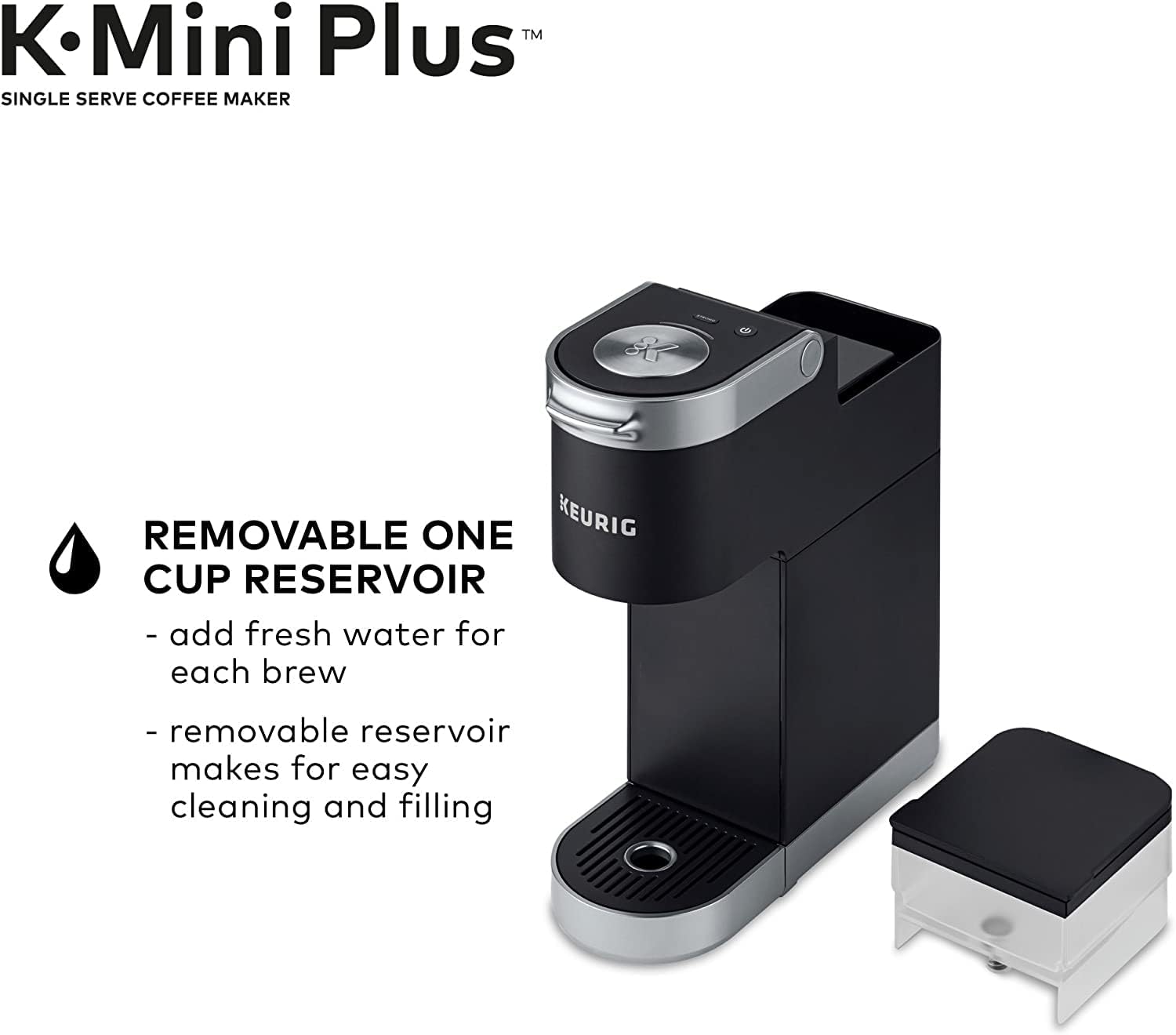 Single Serve Coffee Maker with Storage Unit C838