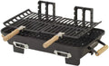 Cast Iron Hibachi Charcoal Grill, 10 by 18-Inch F372906
