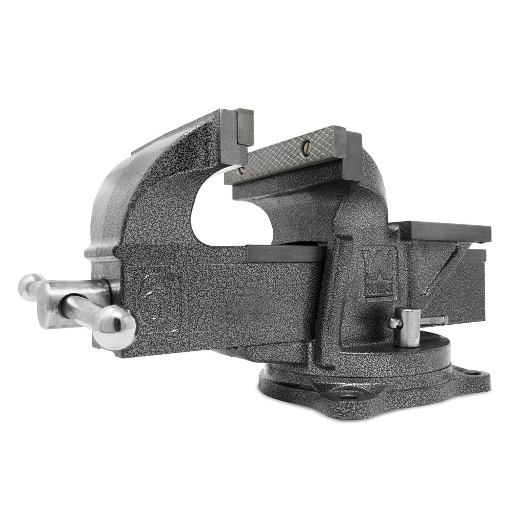 6-Inch Heavy Duty Cast Iron Bench Vise with Swivel Base S981283