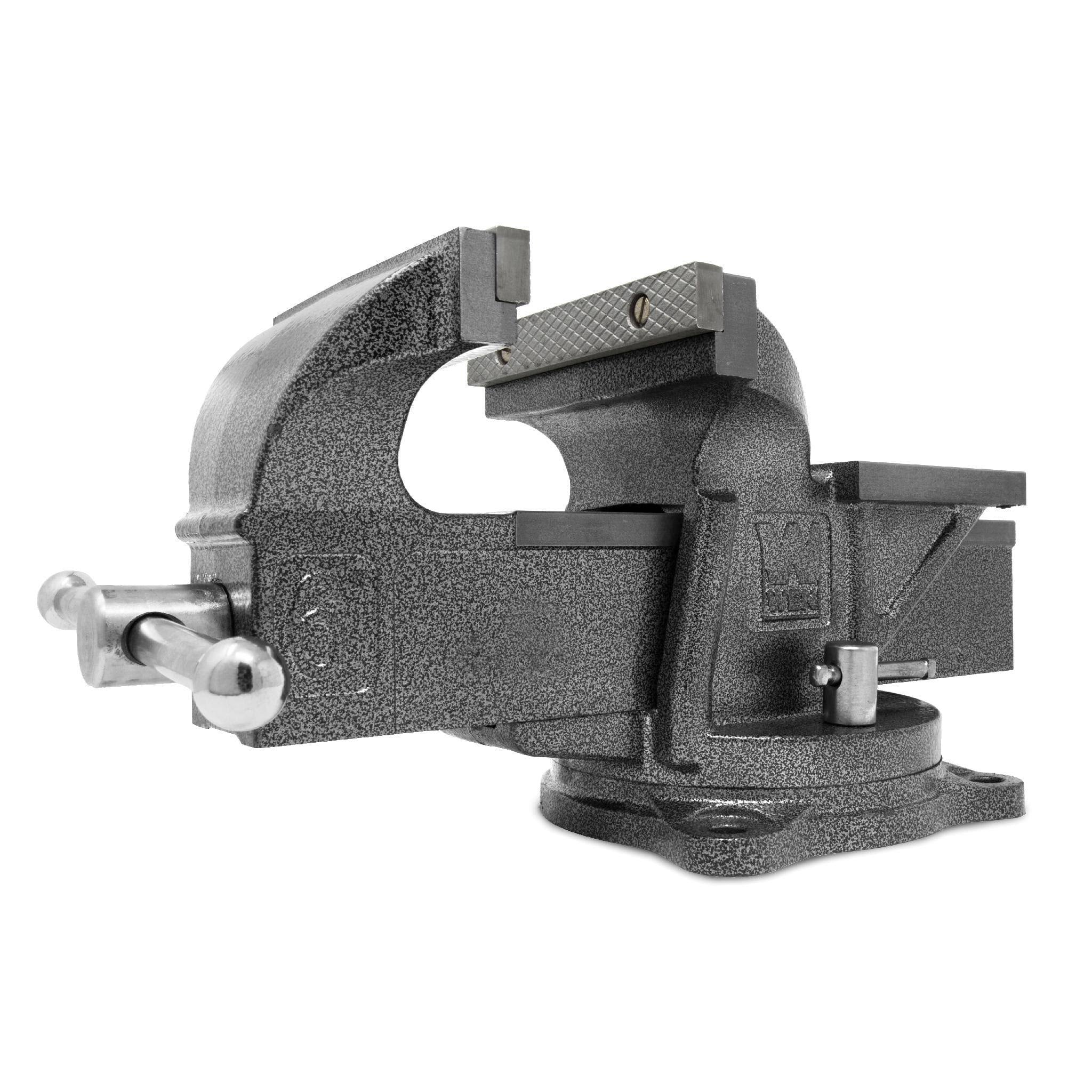 6-Inch Heavy Duty Cast Iron Bench Vise with Swivel Base S981283