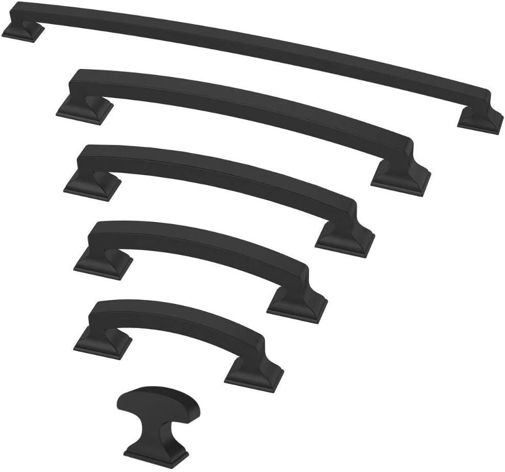 Matte Black Appliance Pull H909