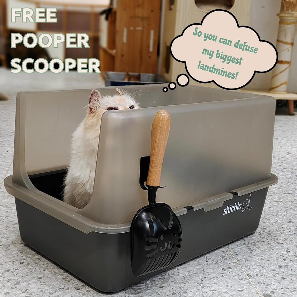 Stainless Steel Extra Large Litter Box with Lid R974