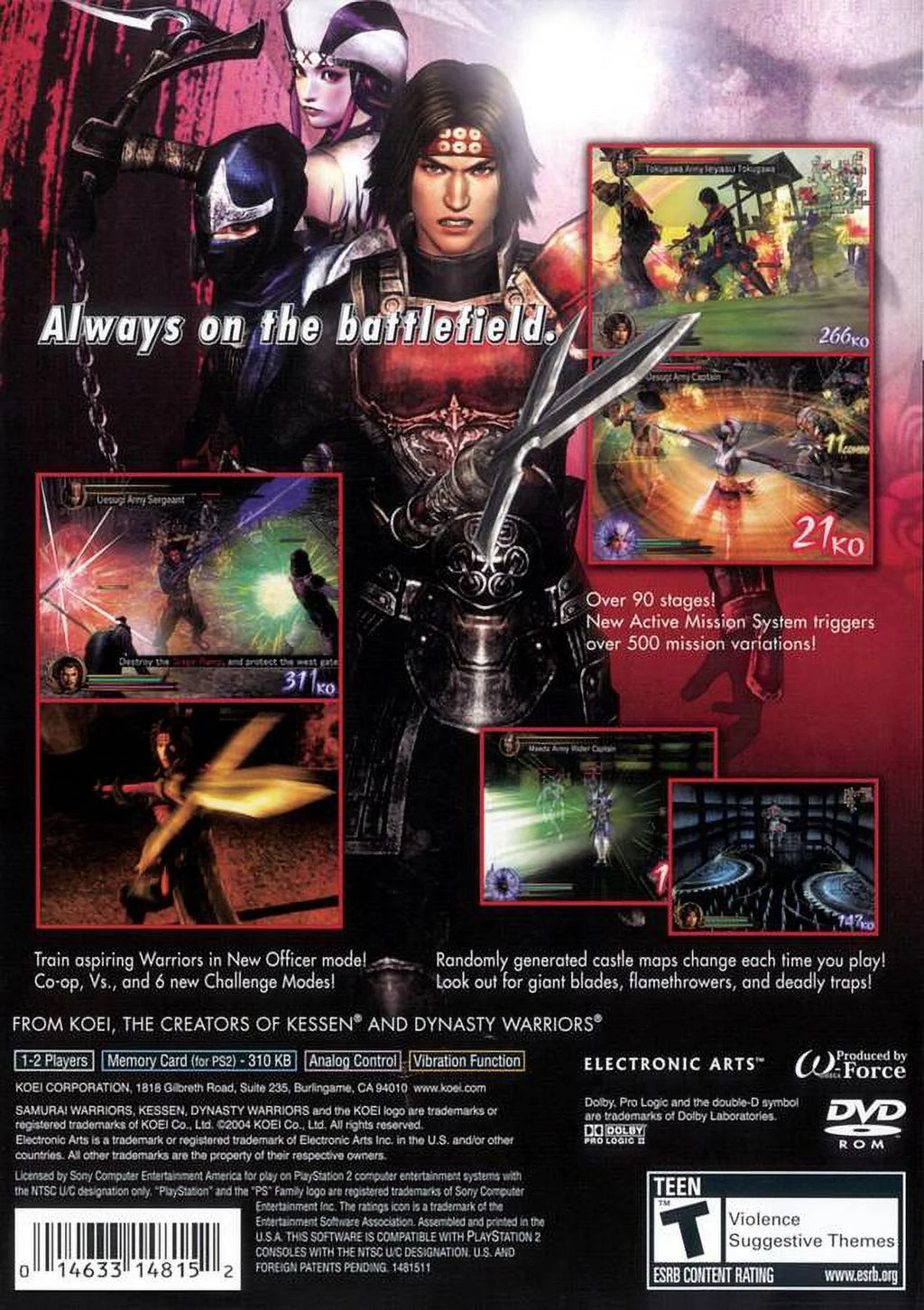 PlayStation 2 Samurai Warriors Q900