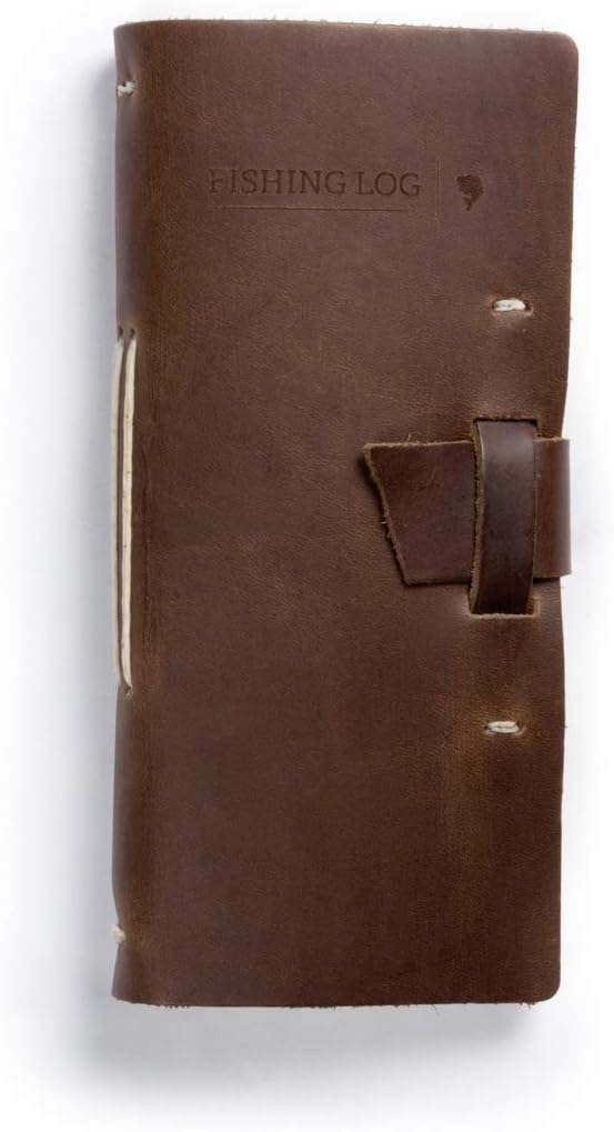 Leather Fishing Log Book Pack of 2 F5334