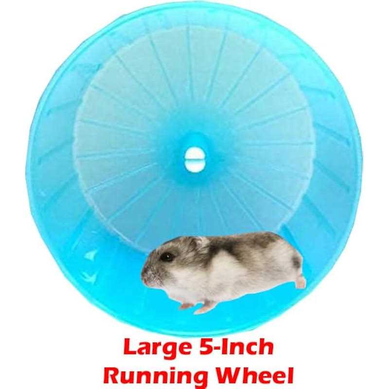 2 Levels Hamster Habitat Rodent Cage (Blue) B215575