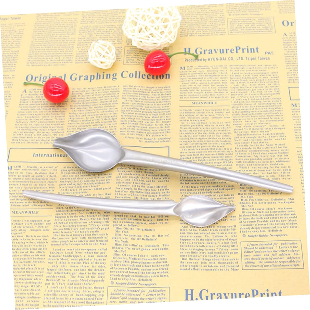 4 Pcs Stainless Steel Spoons U484