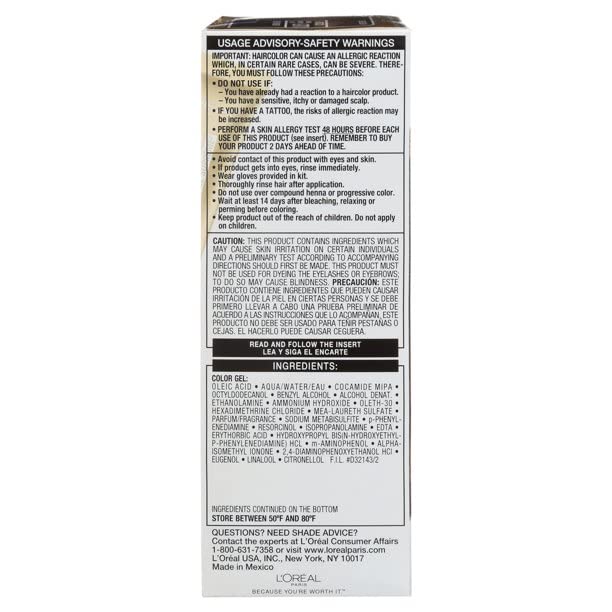 1 Each (Pack of 2) Ultra Light Ash Brown Hair Color K123