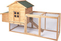 Natural Wood Chicken Coop G2367