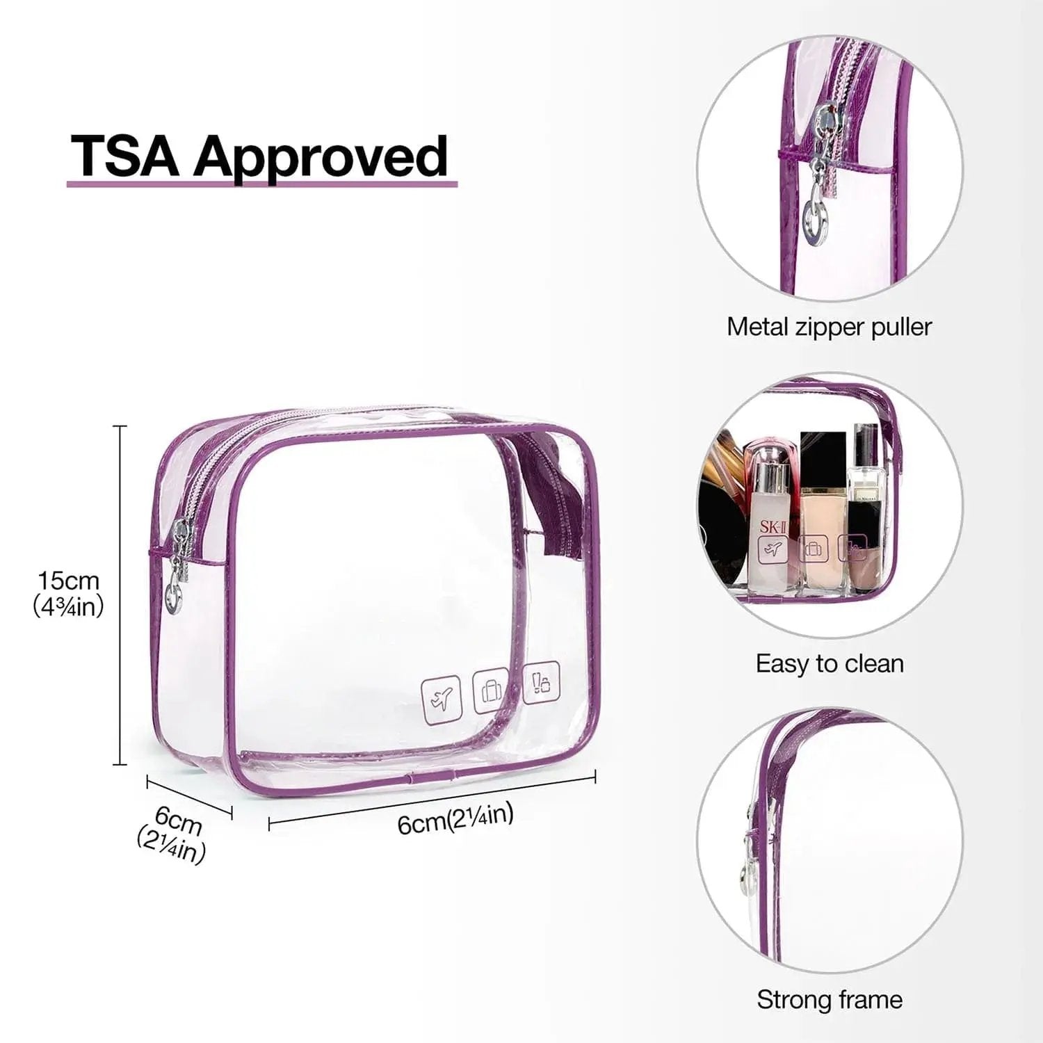 Medium Hanging Travel Makeup Organizer