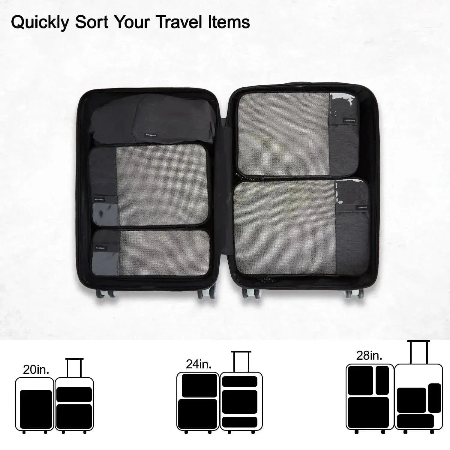 Compression Packing Cubes