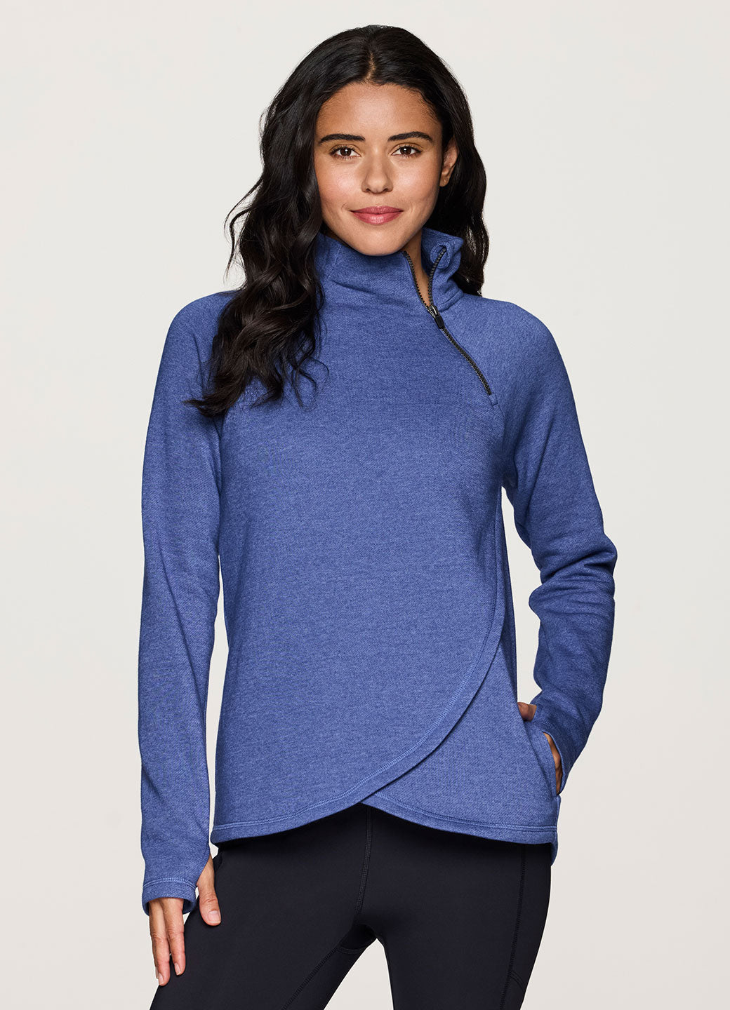 Ready To Roll Fleece Mock Neck Pullover