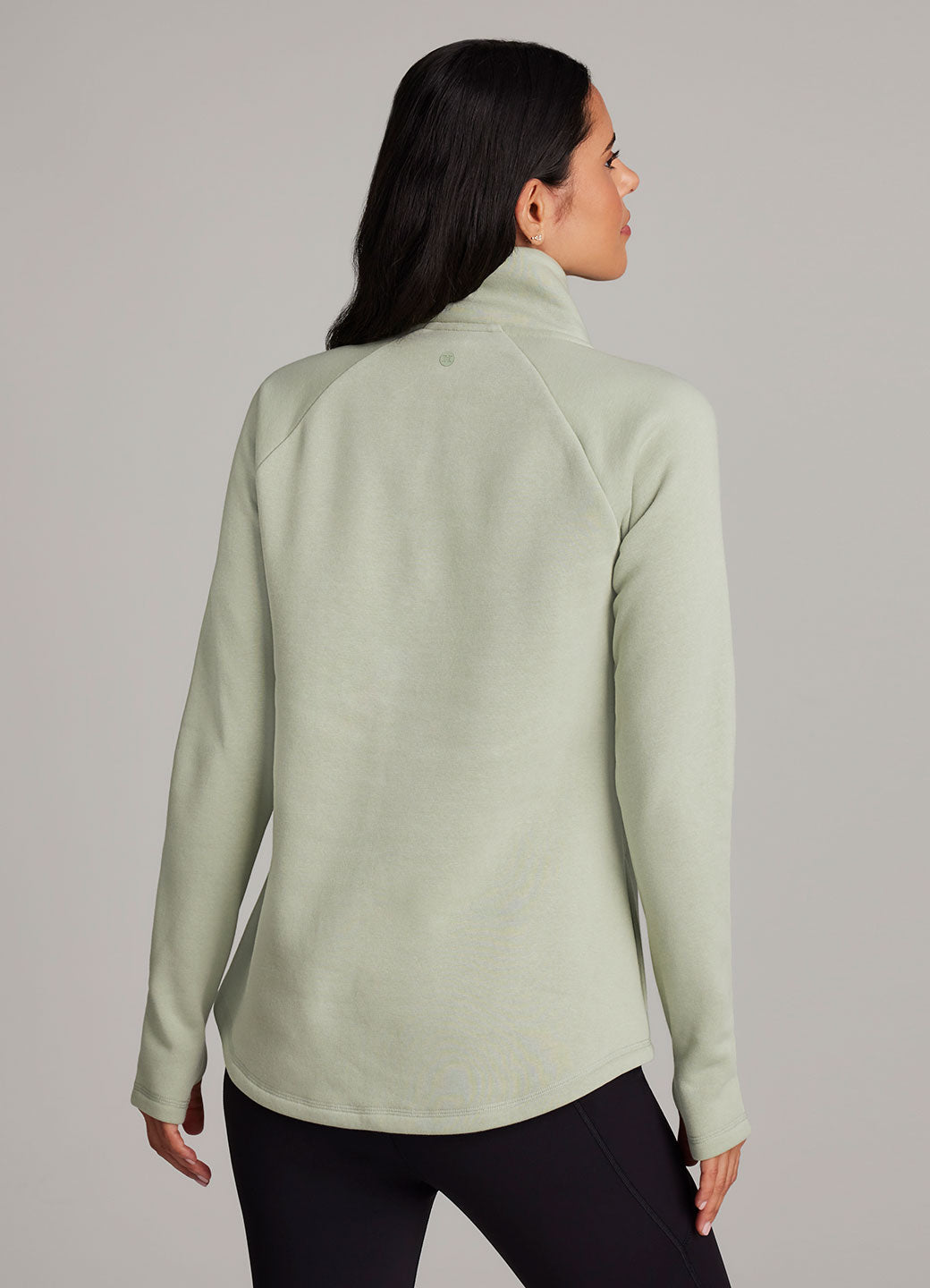 Ready To Roll Fleece Mock Neck Pullover