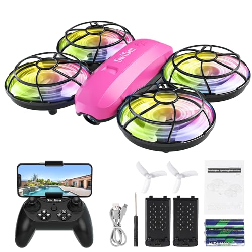 Mini Quadcopter Drone with Camera, 2 Batteries, Propeller Full Protect M250