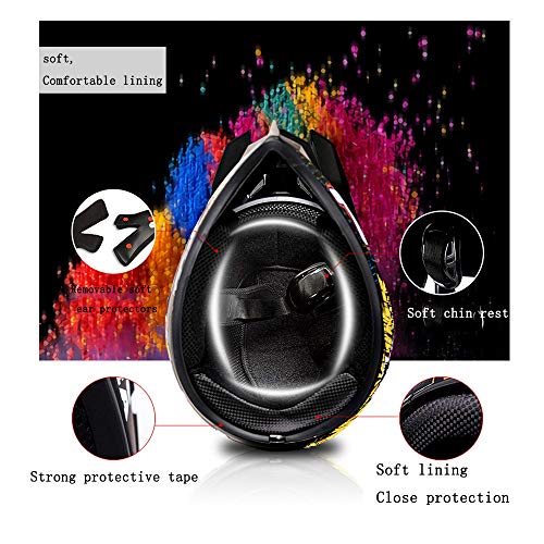 Orange Large Off-Road Motorcycle Helmet V513015