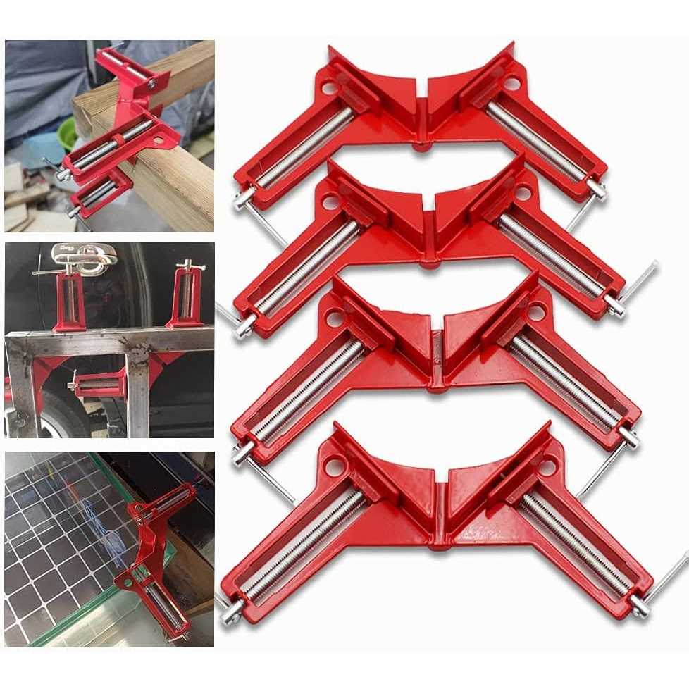 4Pcs 90 Degree Right Angle Corner Clamps T595