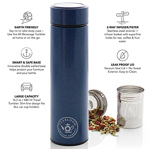 16oz Stainless Steel Insulated Travel Tumbler W2883