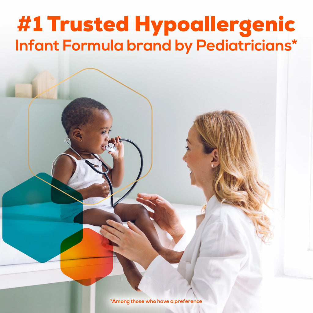 Hypoallergenic Lactose Free Infant Formula Powder Can, 27.8 Oz W823665