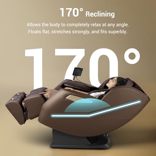 Grey Full Body Massage Recliner Chair with Heat F8595