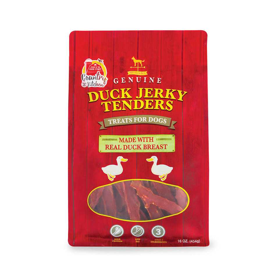Duck Jerky Tenders Dog Treats D3813