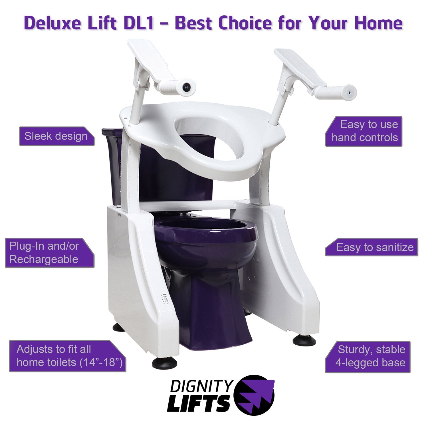 Deluxe Toilet Lift F783