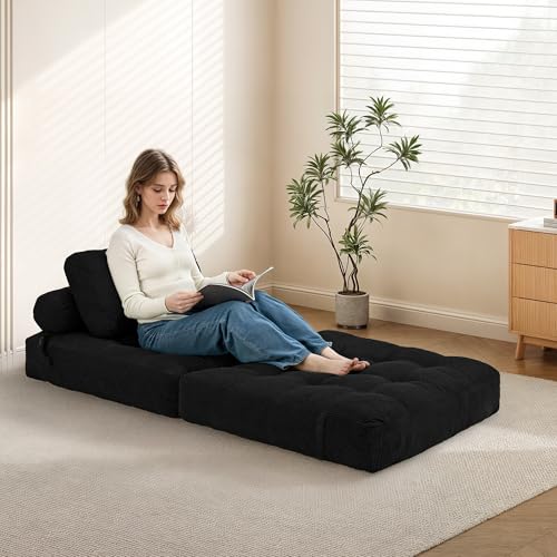 Grey Folding Sofa Bed F527