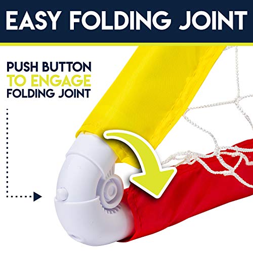 24" x 16" Portable Folding Soccer Goal Set Y664