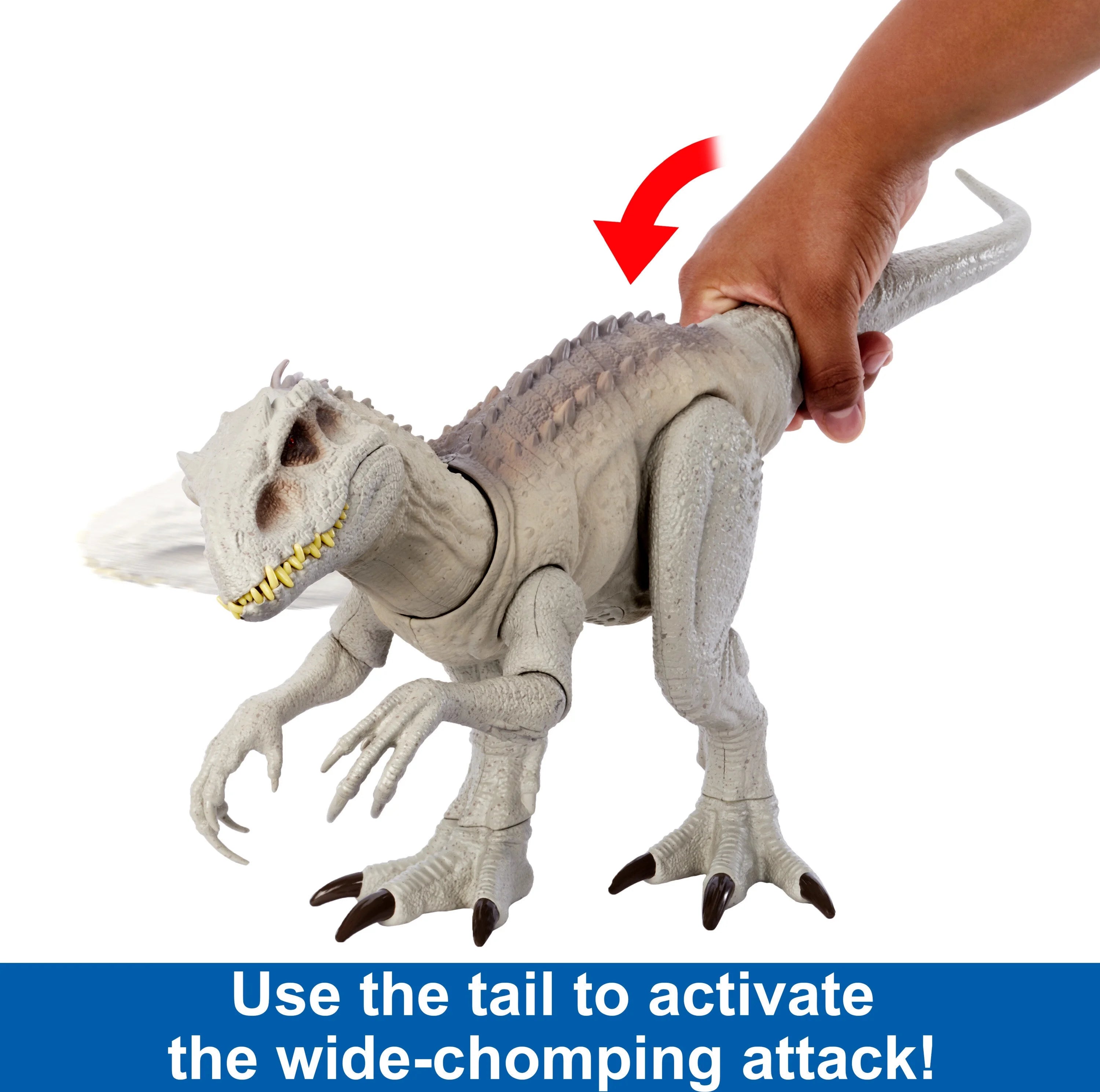 Camouflage Indominus Rex Dinosaur Action Figure with Lights, Sound & Motion Z288