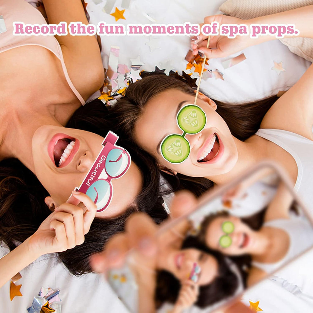 26 PCS Spa Party Photo Booth Props J42088