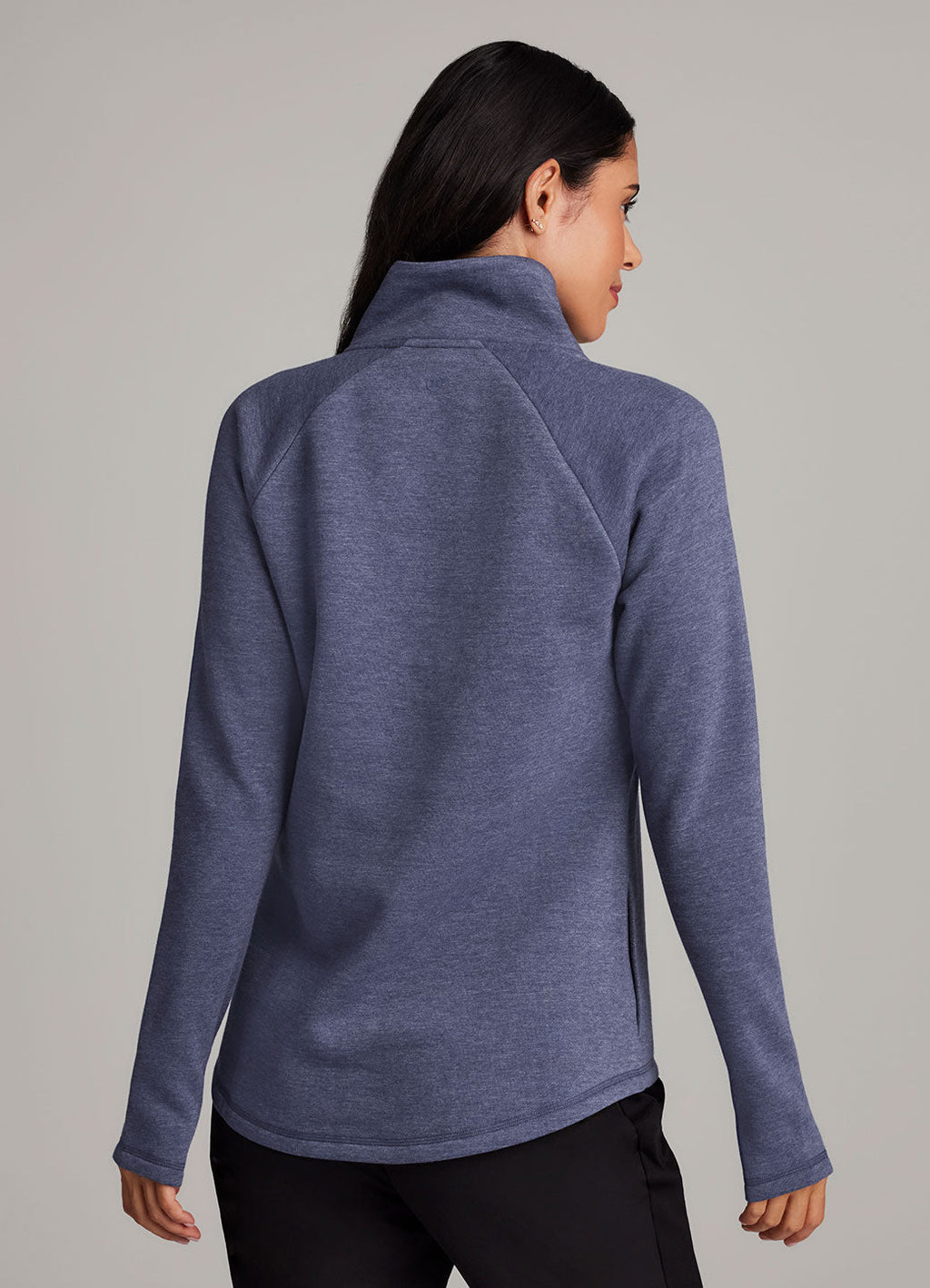 Ready To Roll Fleece Mock Neck Pullover