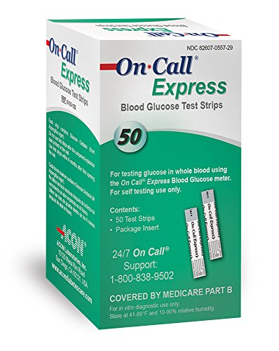 Blood Glucose Test Strips (50 Count) I48222
