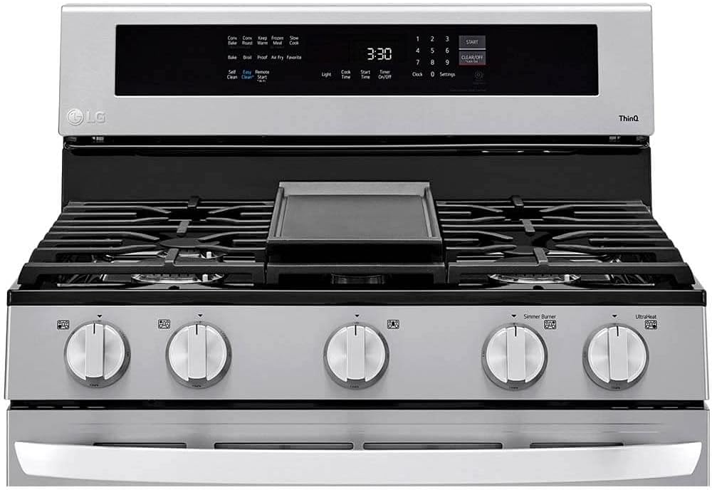 5.8 Cu. Ft. Stainless Steel Gas Range I181