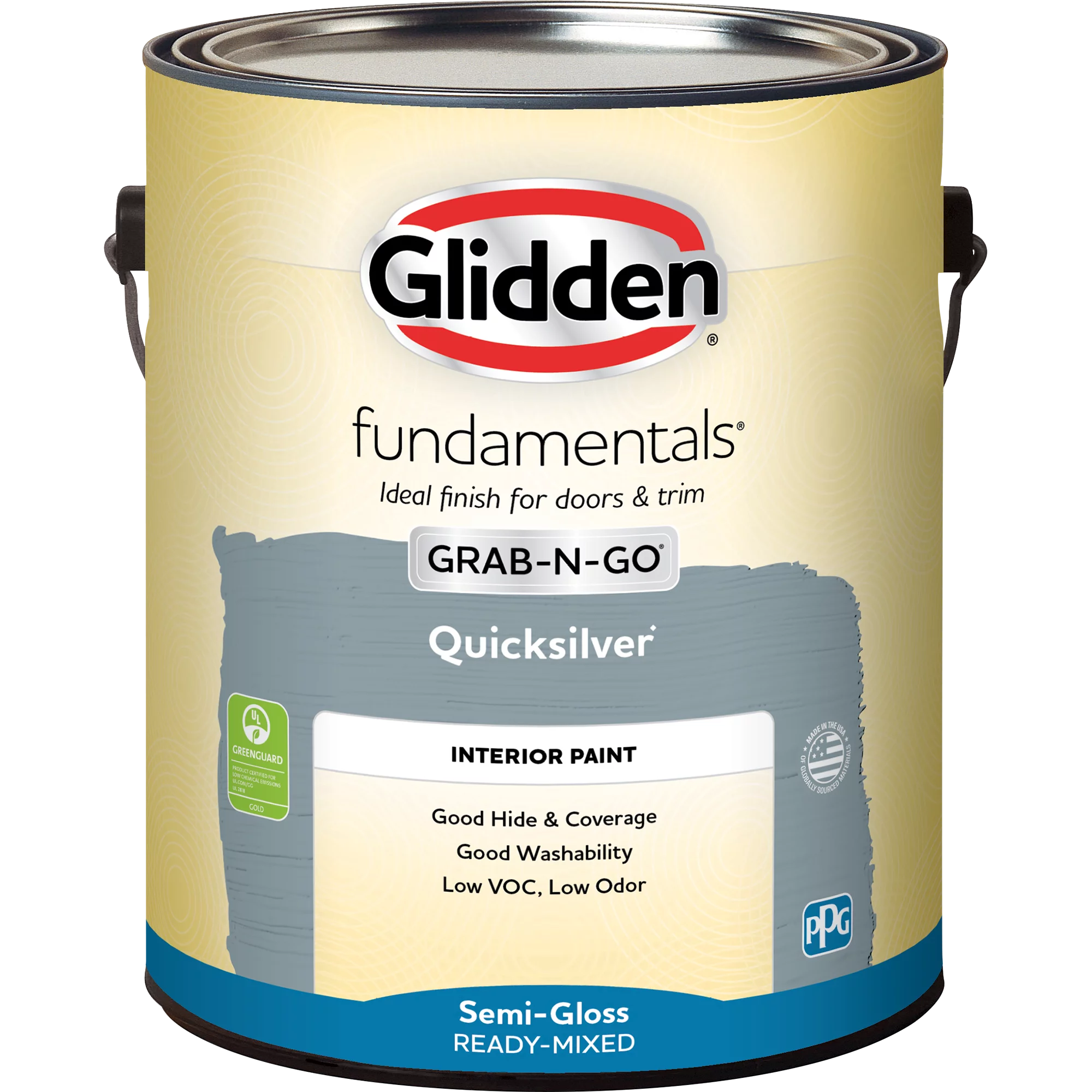 Semi-Gloss Interior Paint, 1 Gallon F50004