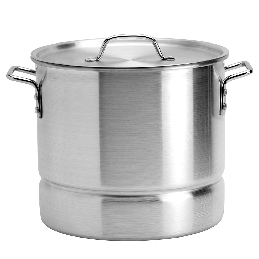 3 Piece 20Qt Aluminum Tamale Steamer Set T139498