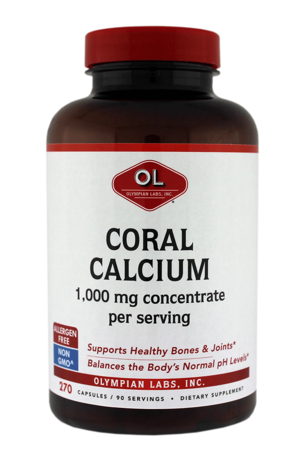 Coral Calcium Dietary Supplement, 1,000mg, 270 count Q195449