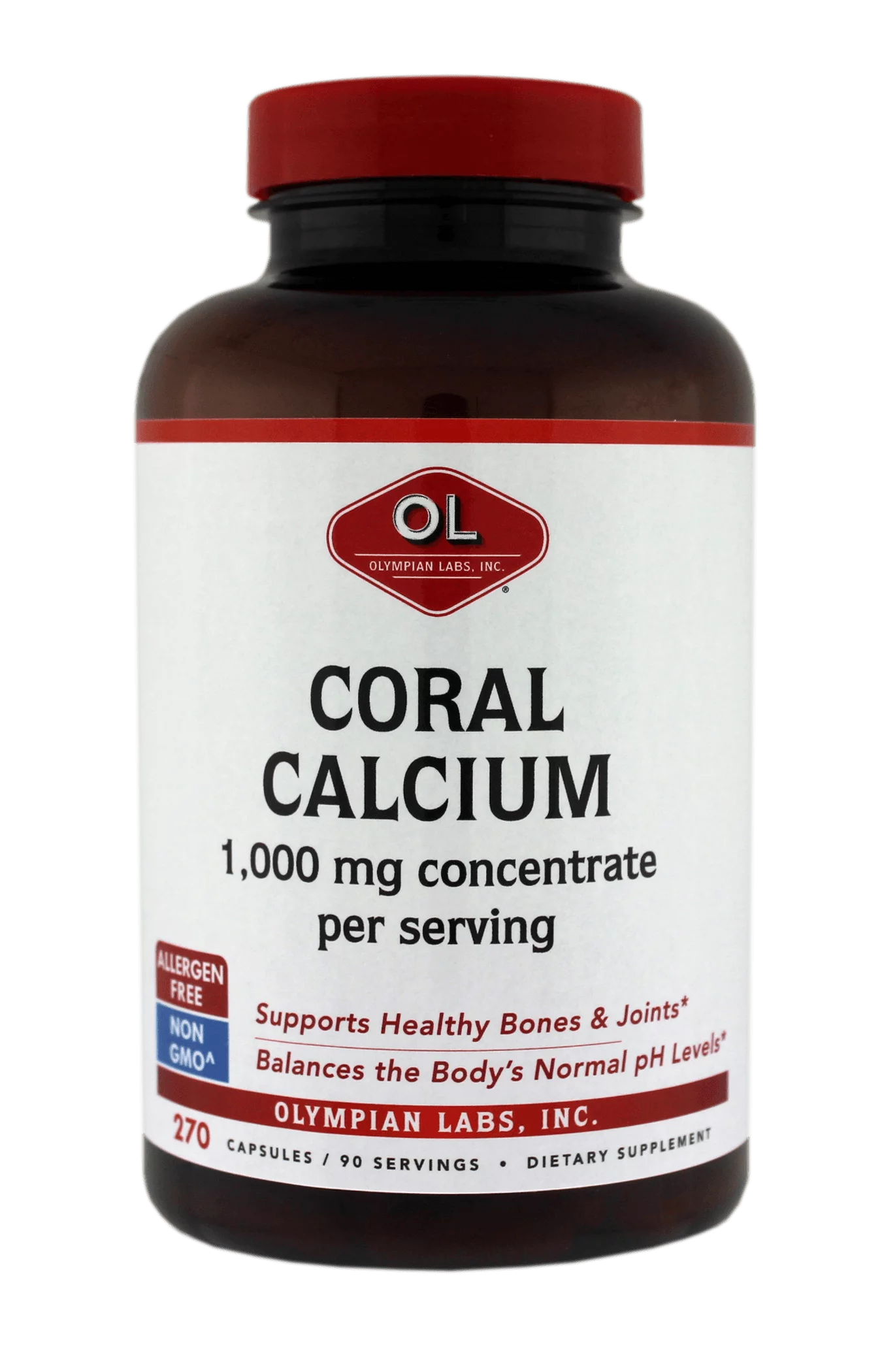 Coral Calcium Dietary Supplement, 1,000mg, 270 count Q195449