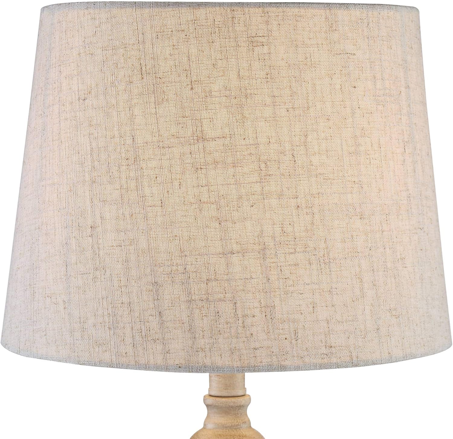 Set of 2 Beige Metal Linen Accent Table Lamps R45986