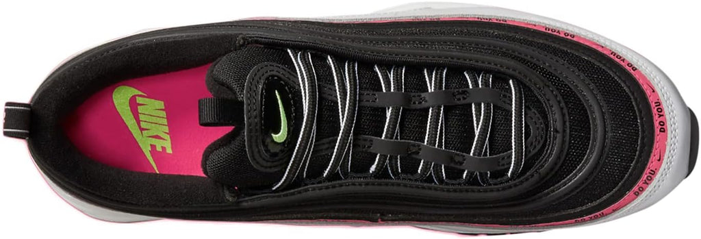 Black/Lime Glow-White Air Max 97 Shoes V38233